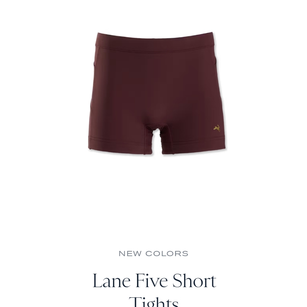 Tracksmith Lane Five Shorts Brand New